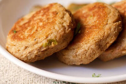 phool makhana tikki
