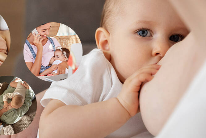 top breastfeeding positions
