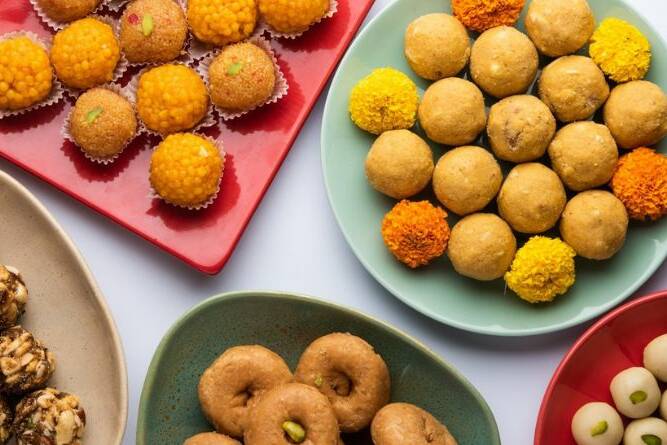 free recipe booklet Diwali recipes sweets savories