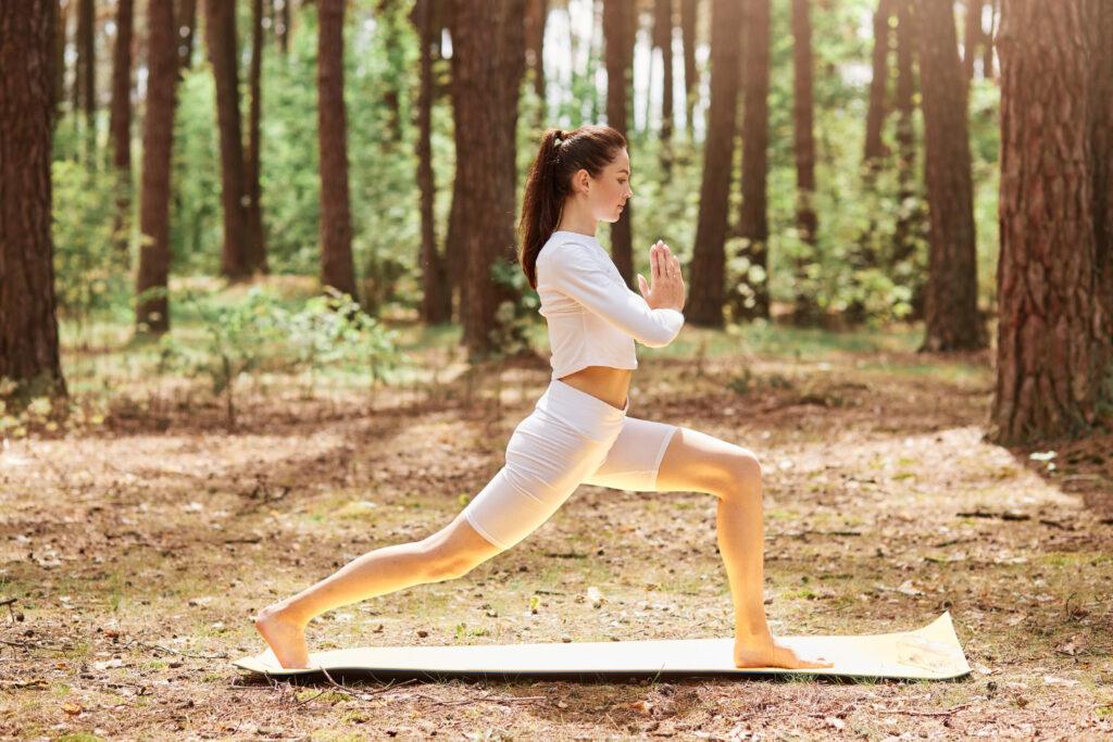 Yoga helps build lean muscle