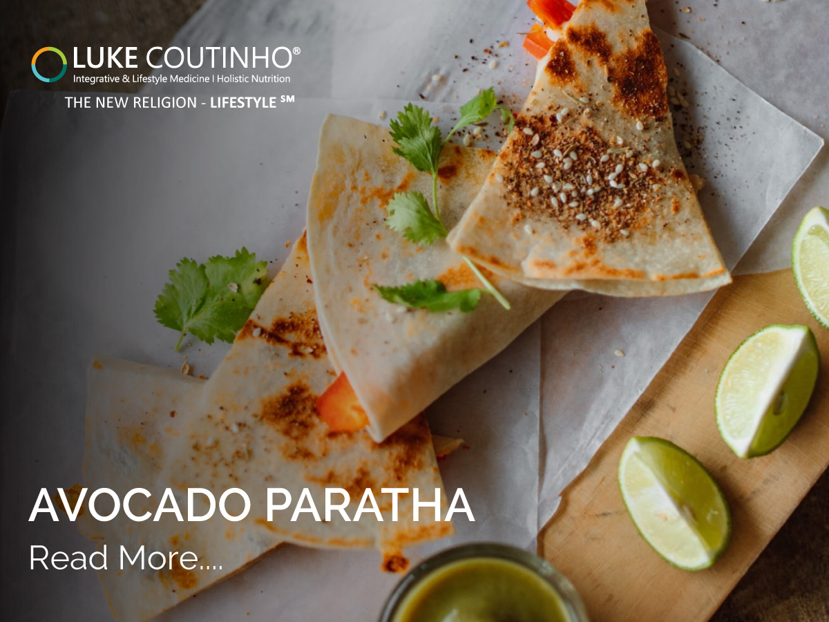 Avocado Sprouts Paratha – A Kids-Friendly Lunch Box Idea