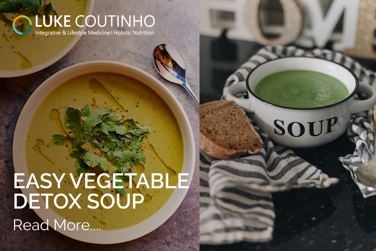 Easy vegetable detox soup