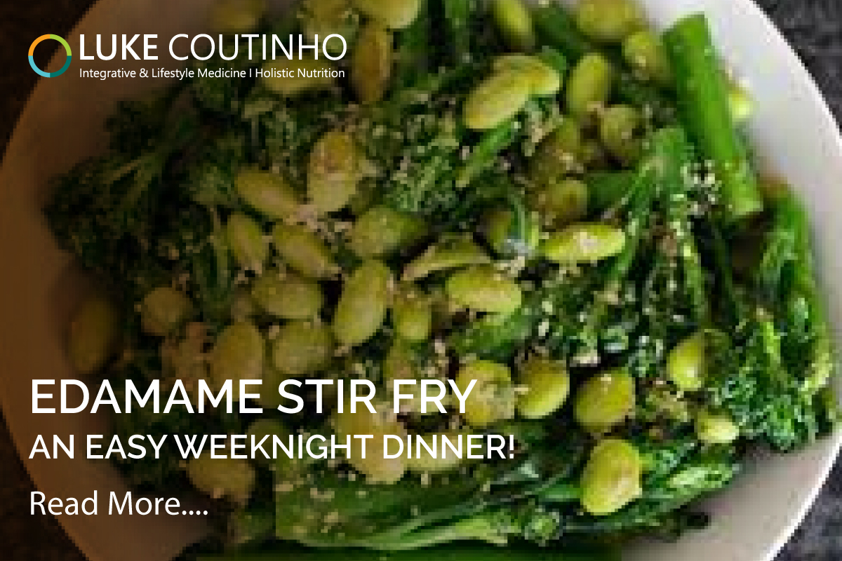 Edamame Stir Fry – An easy weeknight dinner!