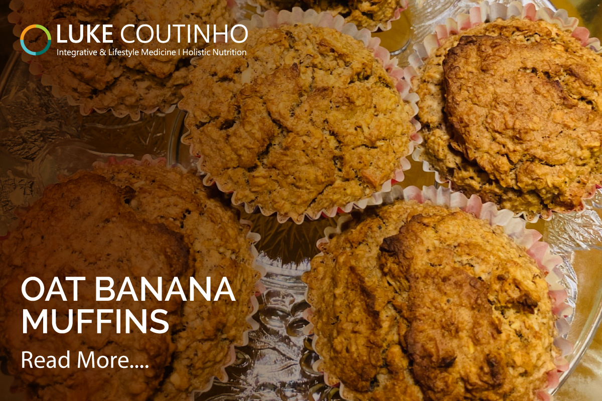 Oats Banana Muffins - Delish the delicious bite after bite.