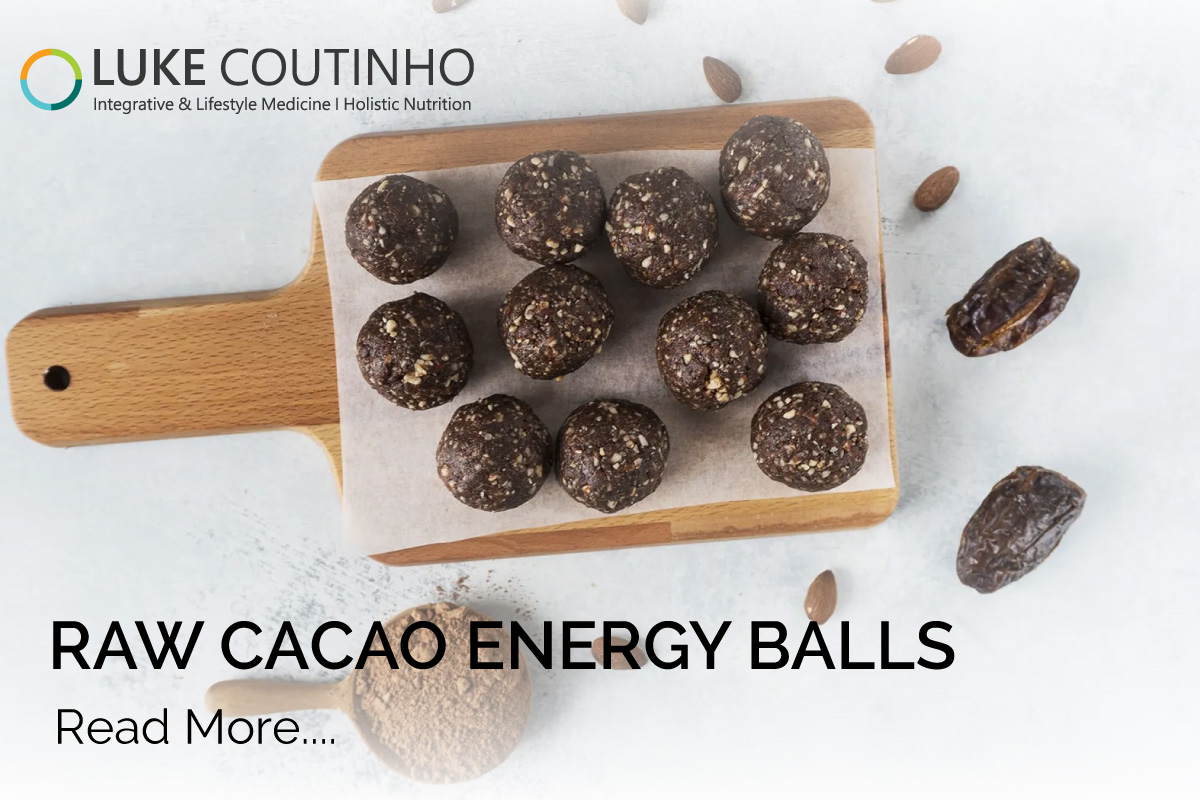 Low on energy - Try the Classic Cacao balls with power packed ingredients