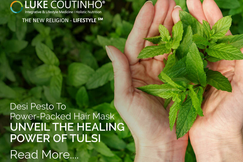 Desi Pesto To Power-Packed Hair Mask - Unveil the Healing Power of Tulsi