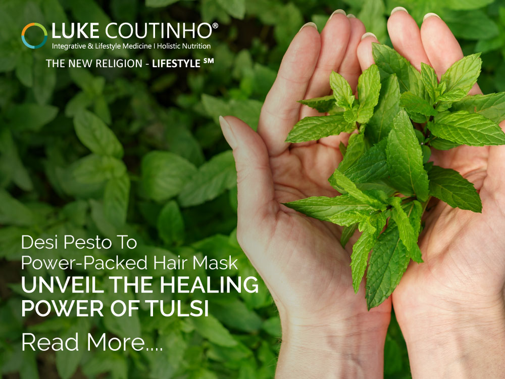 Desi Pesto To Power-Packed Hair Mask - Unveil the Healing Power of Tulsi