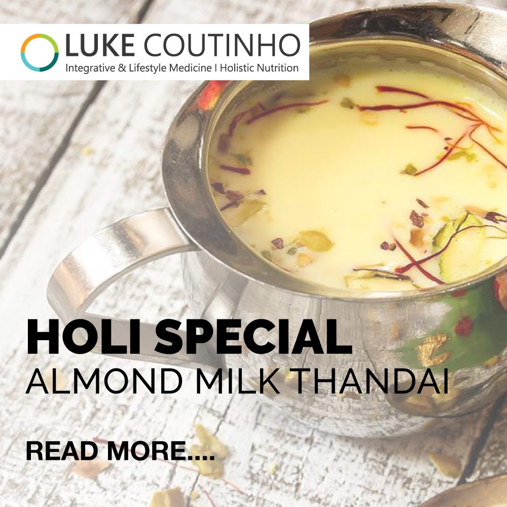 HOLI SPECIAL – Almond milk Thandai