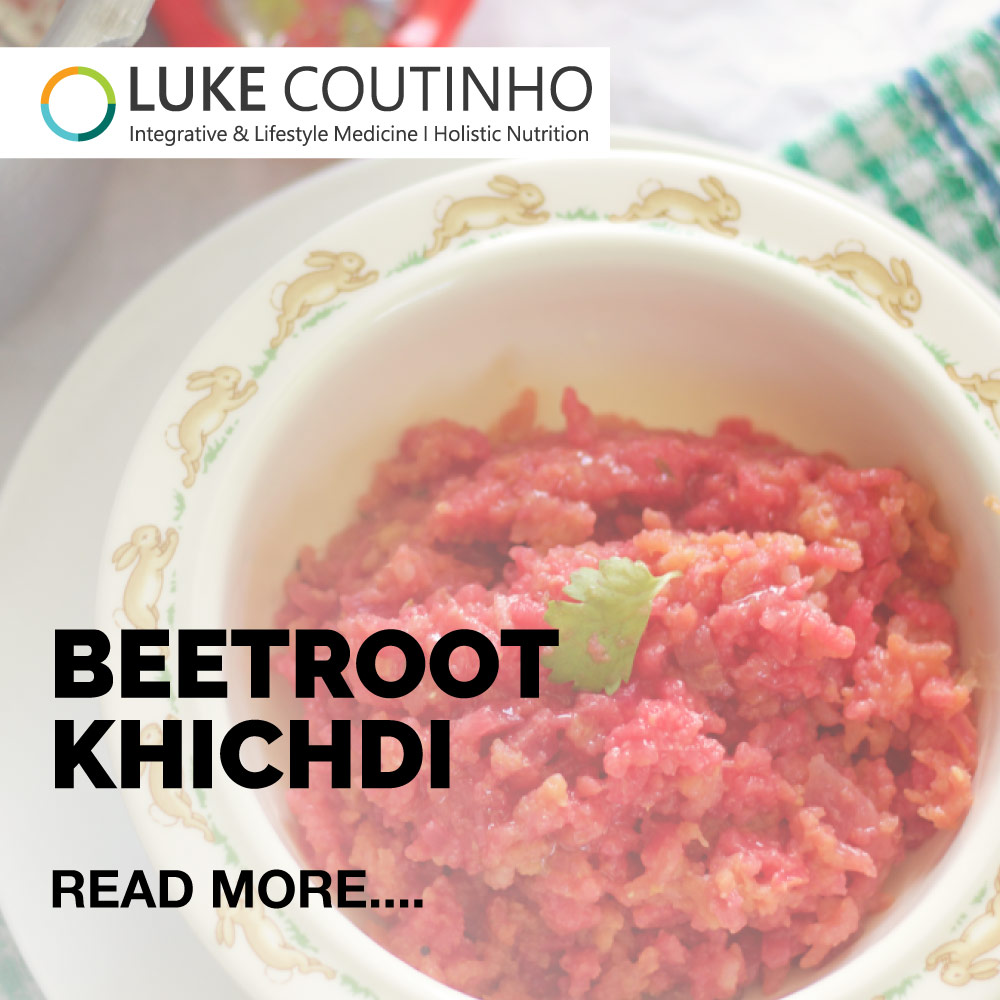 Beetroot khichdi (BEET it Up)