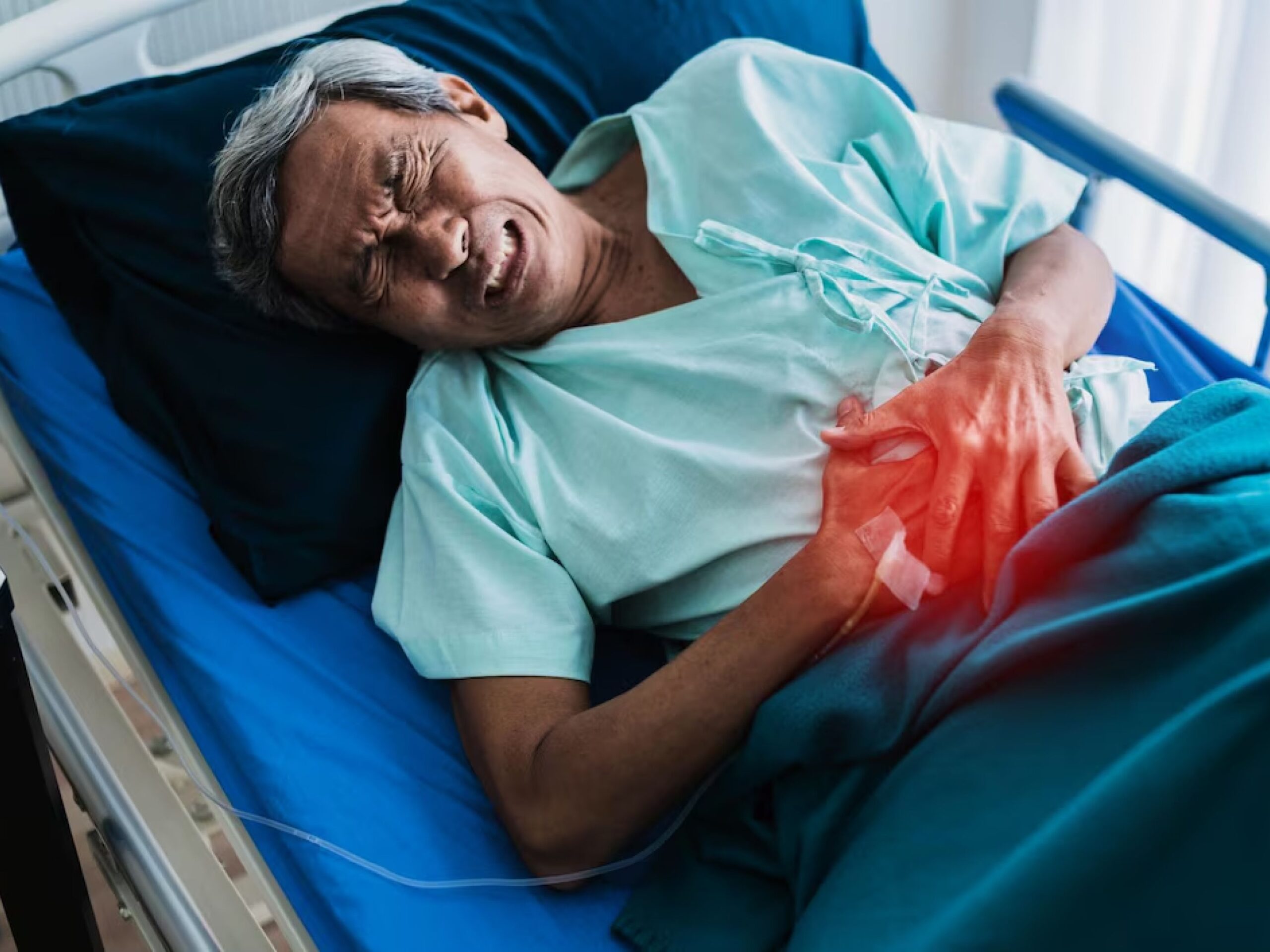 man with chronic kidney disease