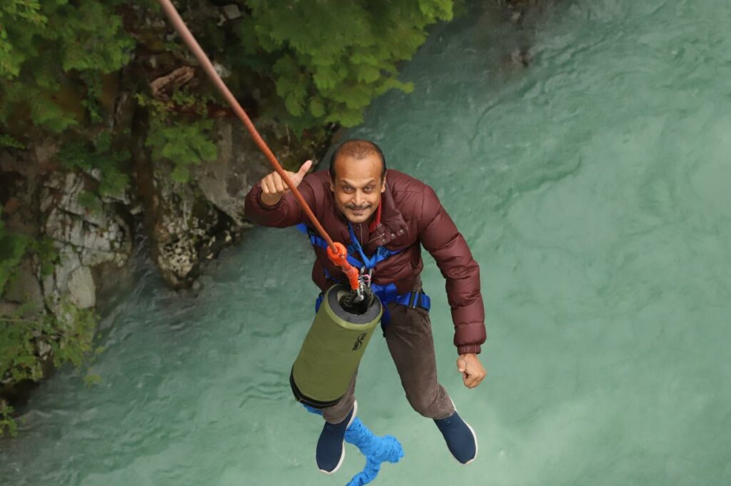 Khela Hobe: Alok’s Inspiring Journey from Stage 4 Cancer to Two Years in Remission Alok Bungee Jumping