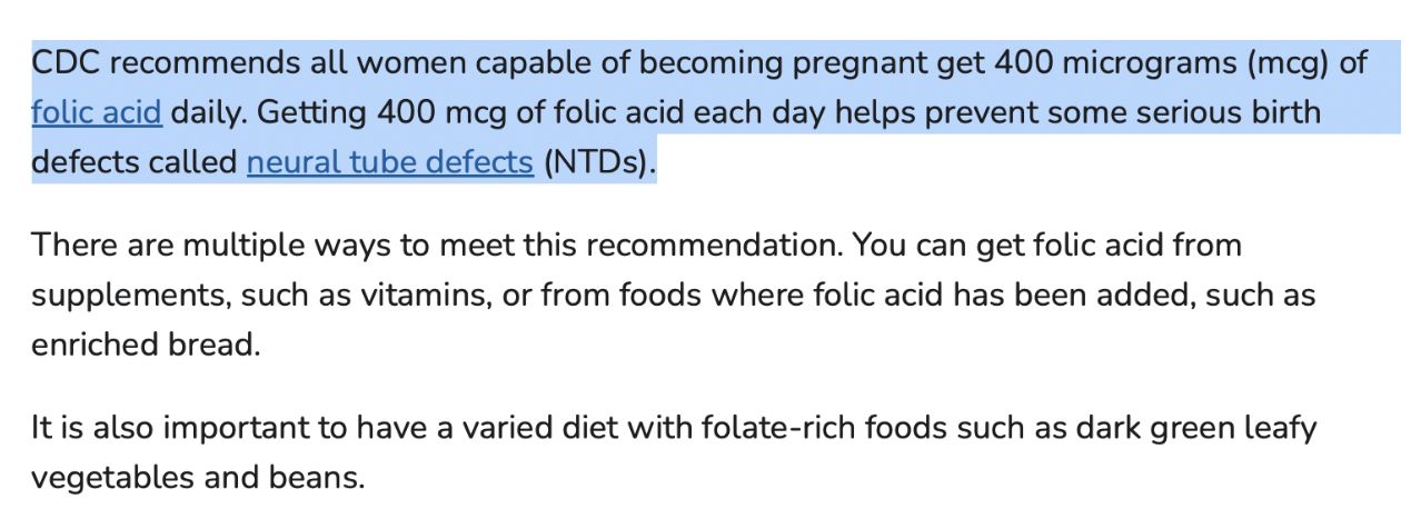 Folic Acid: A Vitamin That Can Prevent Life-Altering Birth Defects! Folic Acid: A Vitamin That Can Prevent Life-Altering Birth Defects!