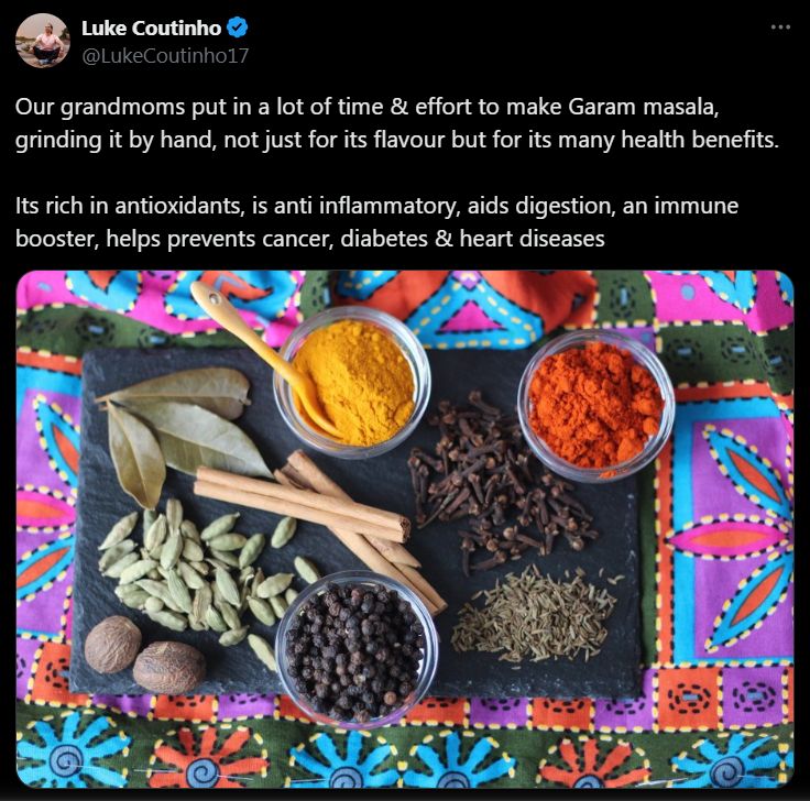 garam masala health benefits